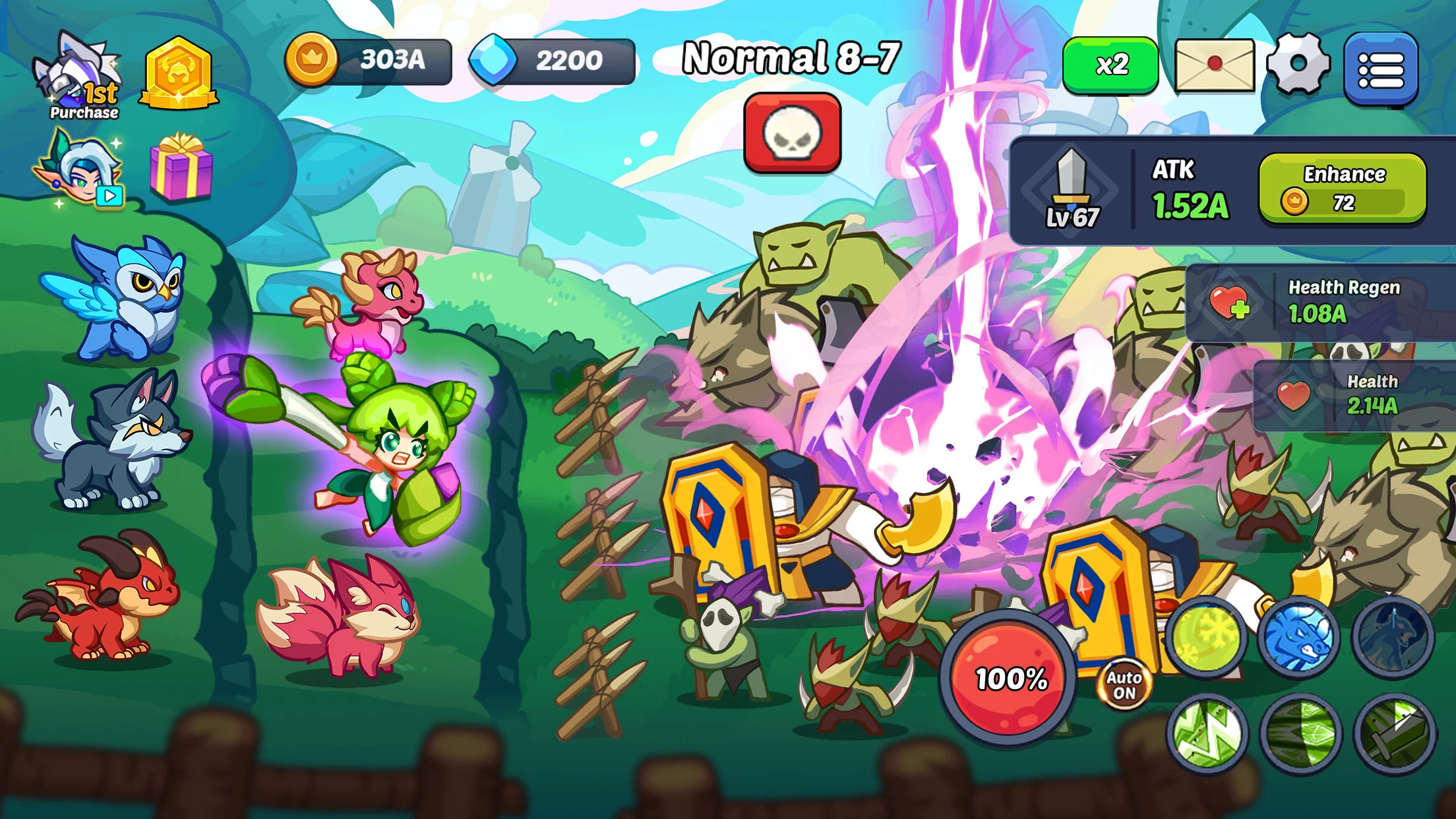 Monster Clash: Idle RPG Games screenshot